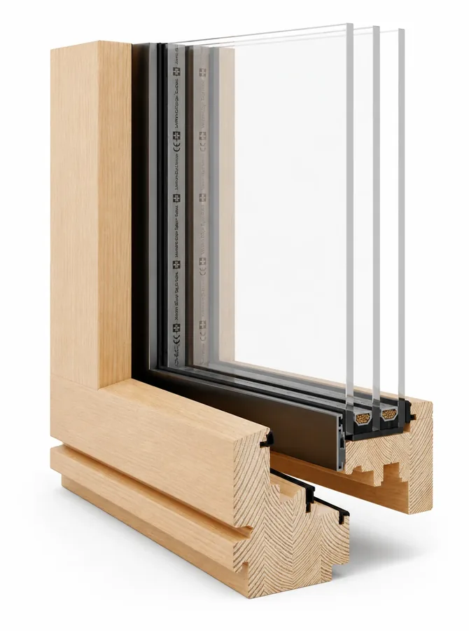 Fenetre bois ESPERIA LIFE - vue du modele