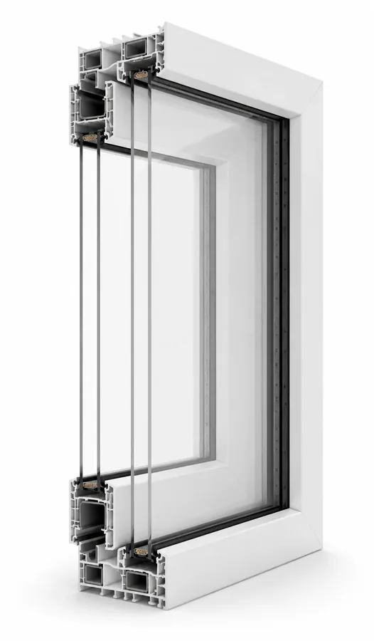 Fenetre PVC modele 03 - vue du modele