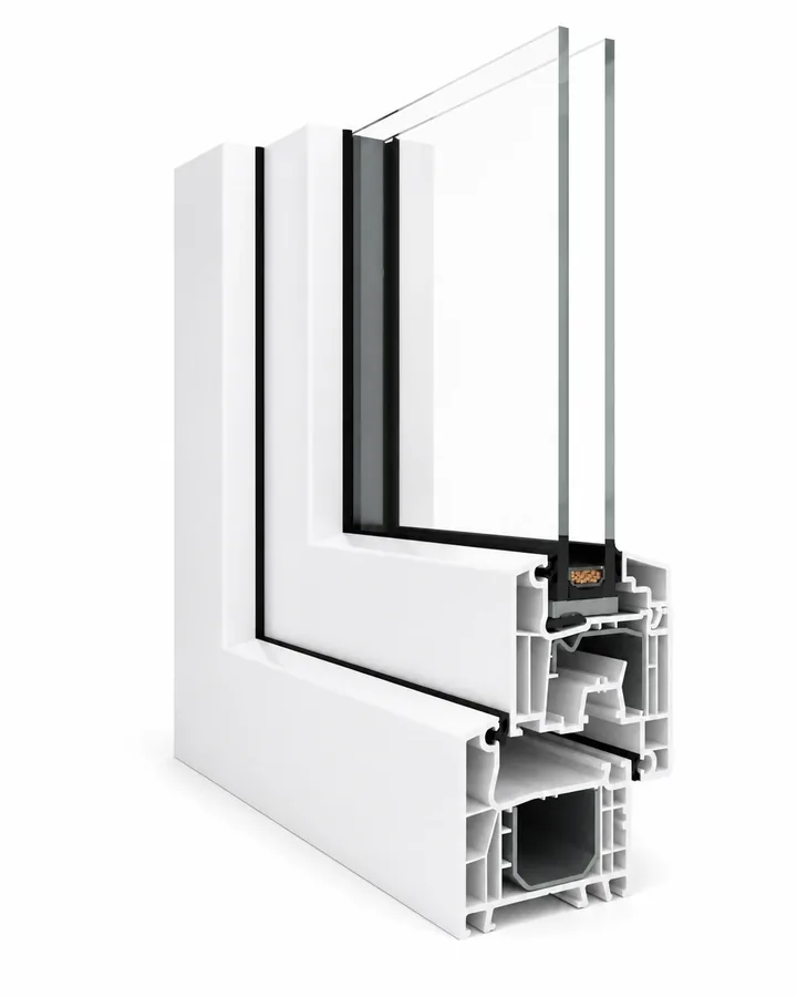 Fenetre PVC isolation renforcee - vue du modele